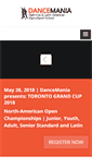 Mobile Screenshot of dancemaniaschool.com